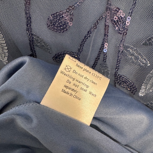 Ever Pretty Double V-Neck Fishtail Sequin Evening Dress - Picture 12 of 16